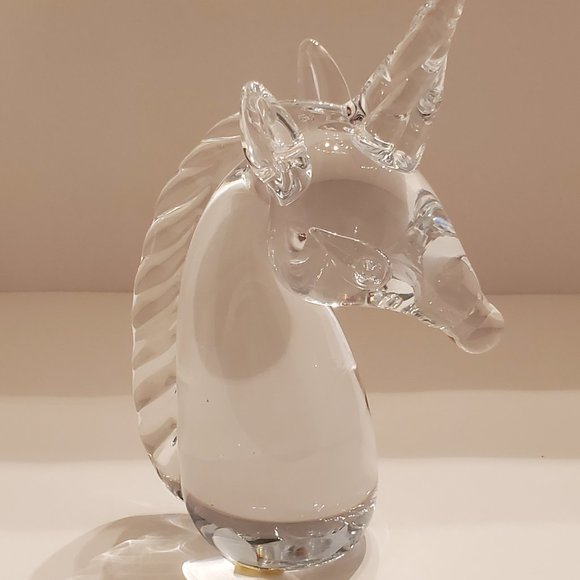 Crowning Touch Other - Art Glass Unicorn
